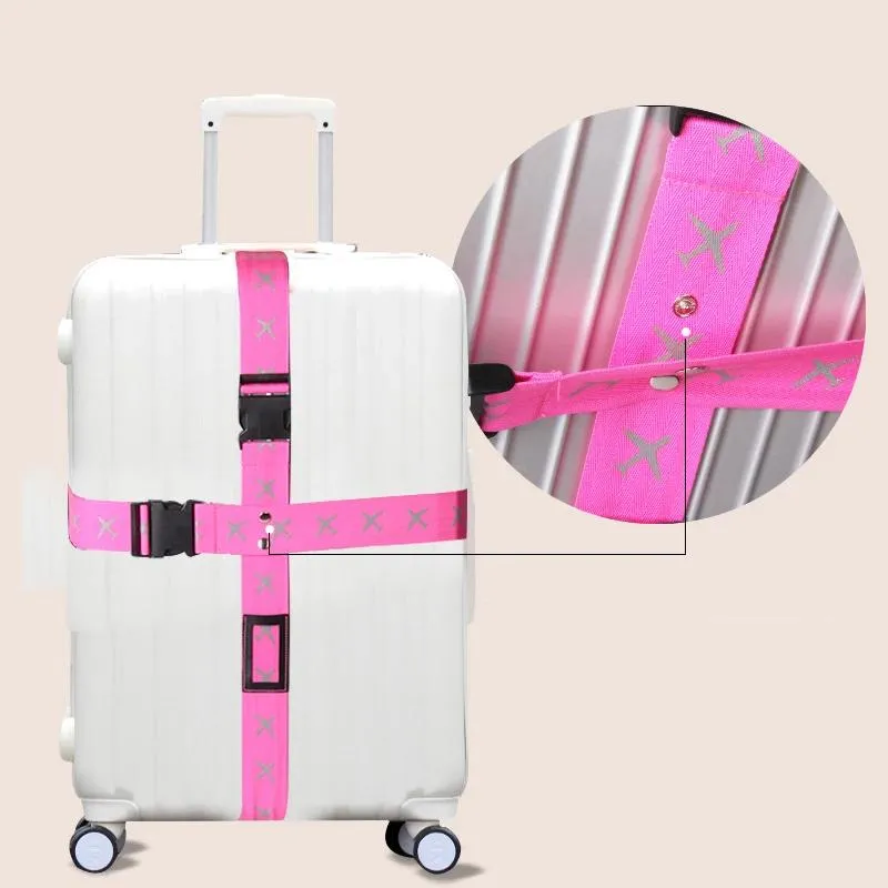 Travel luggage with suitcase Strap