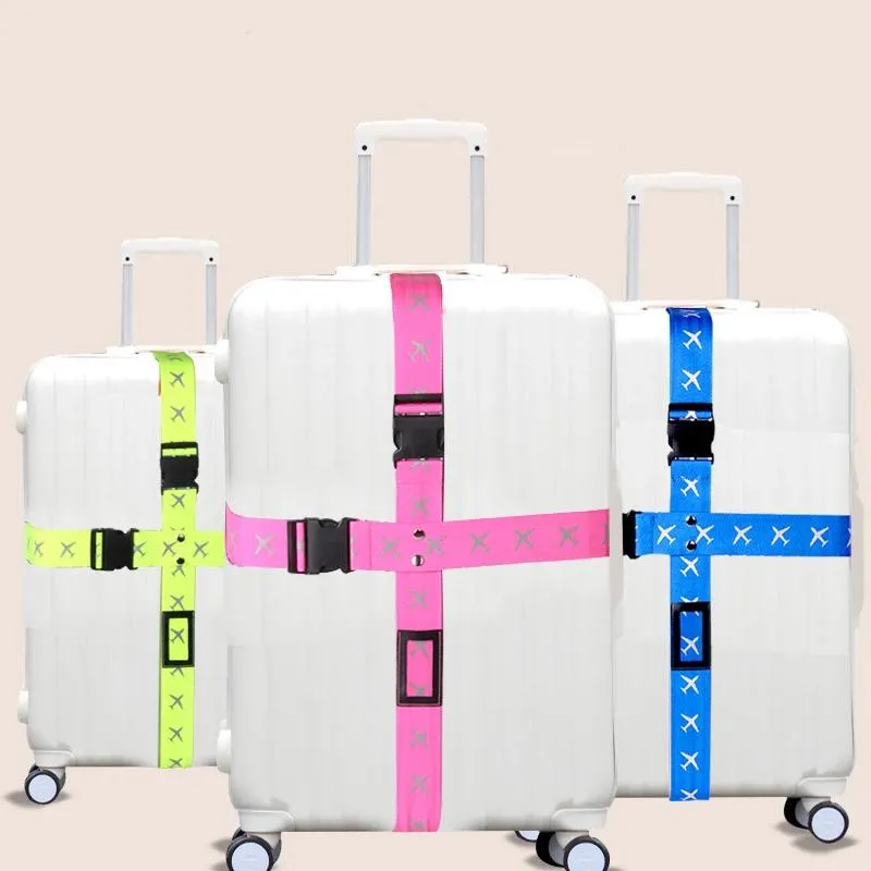 Travel luggage with suitcase Strap