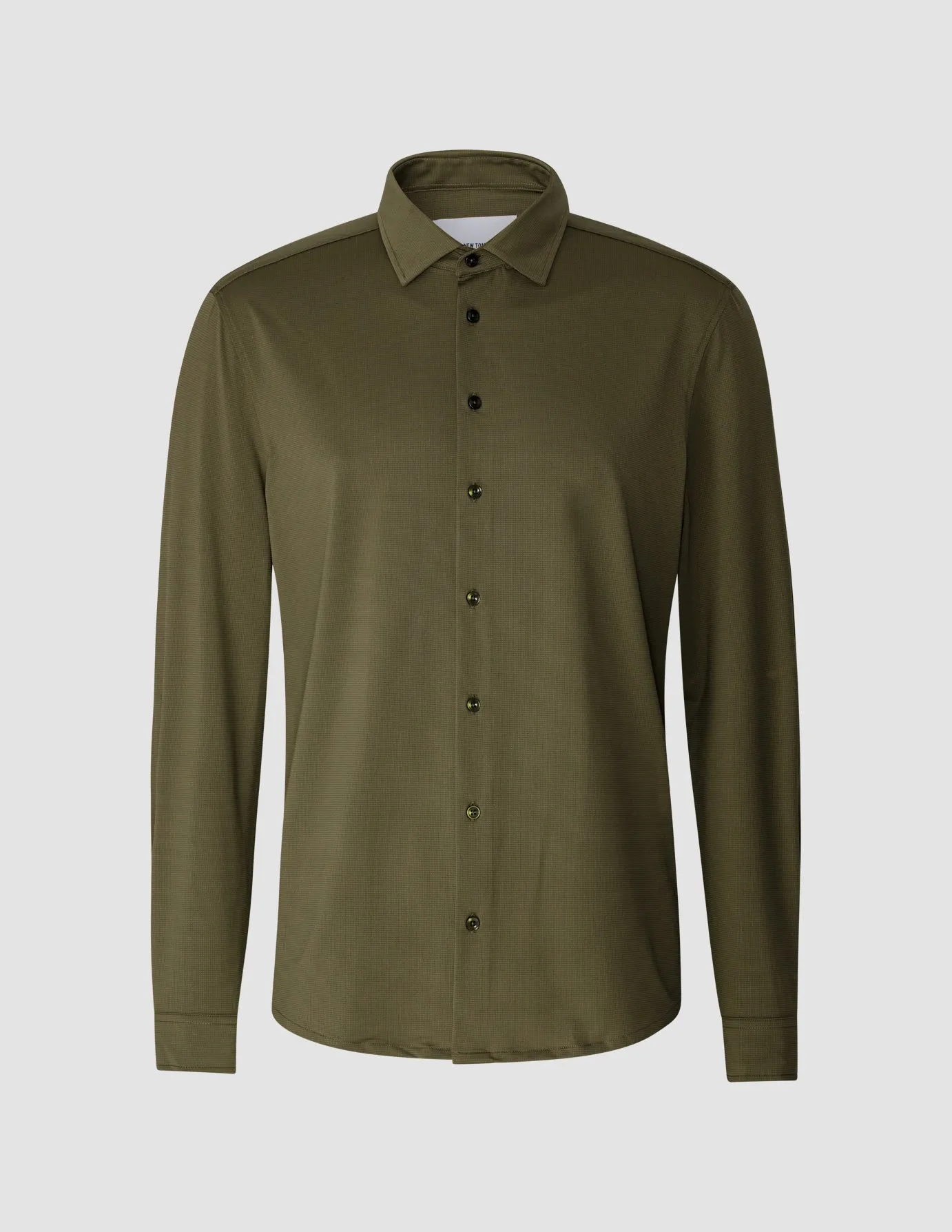 Travel Shirt Remote Green Regular