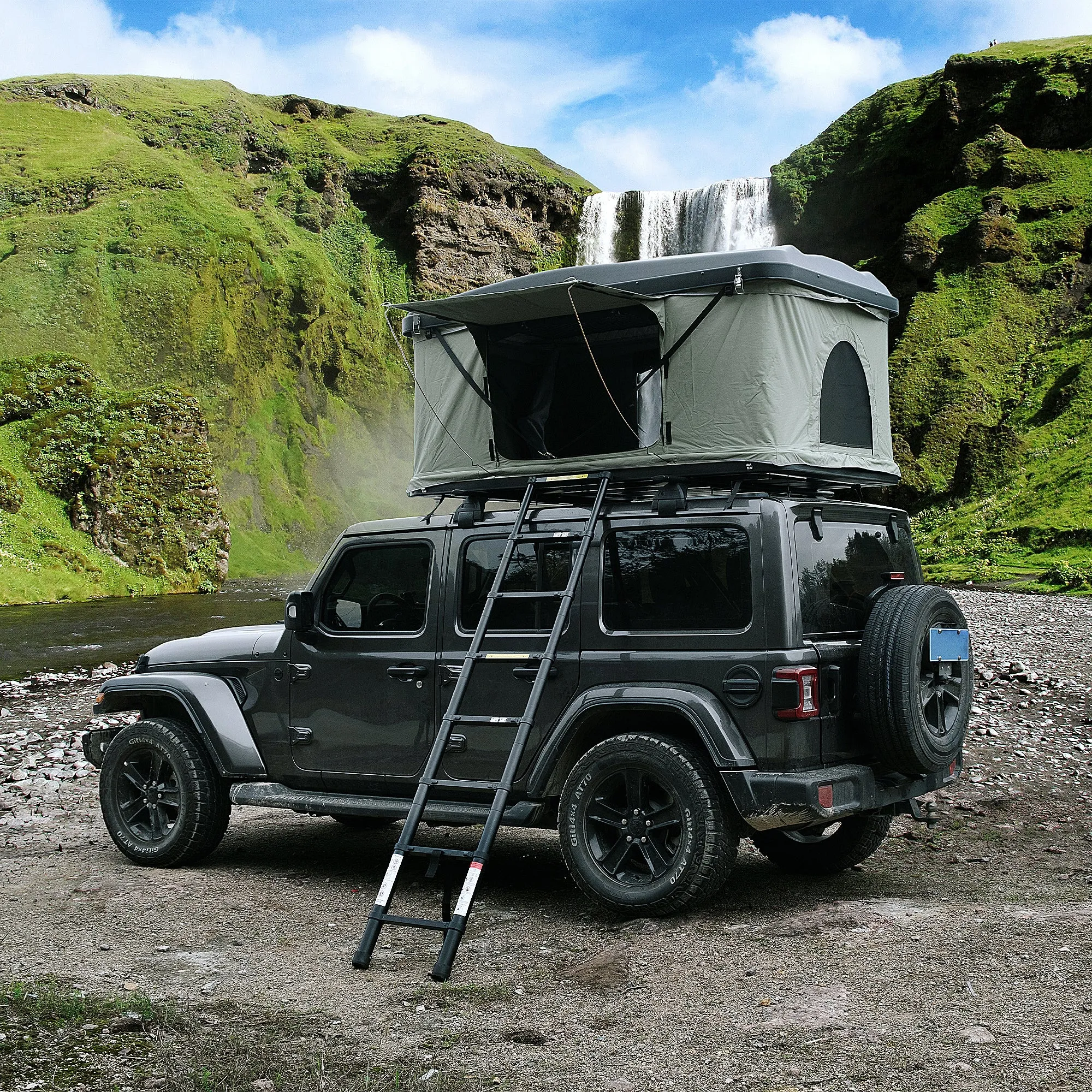 Trustmade Pop-Up Hard Shell Rooftop Tent