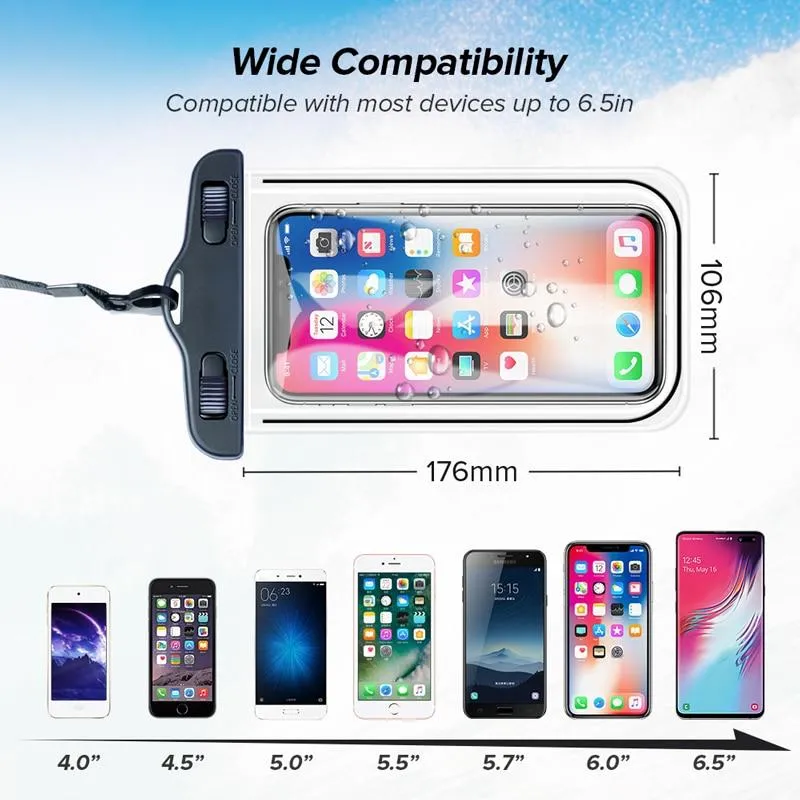 Universal Waterproof Phone Case Swimming Diving Pouch Bag