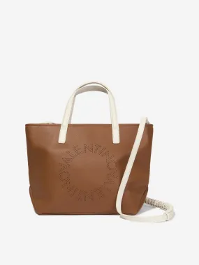 Valentino Girls Starfish Tote Bag in Brown