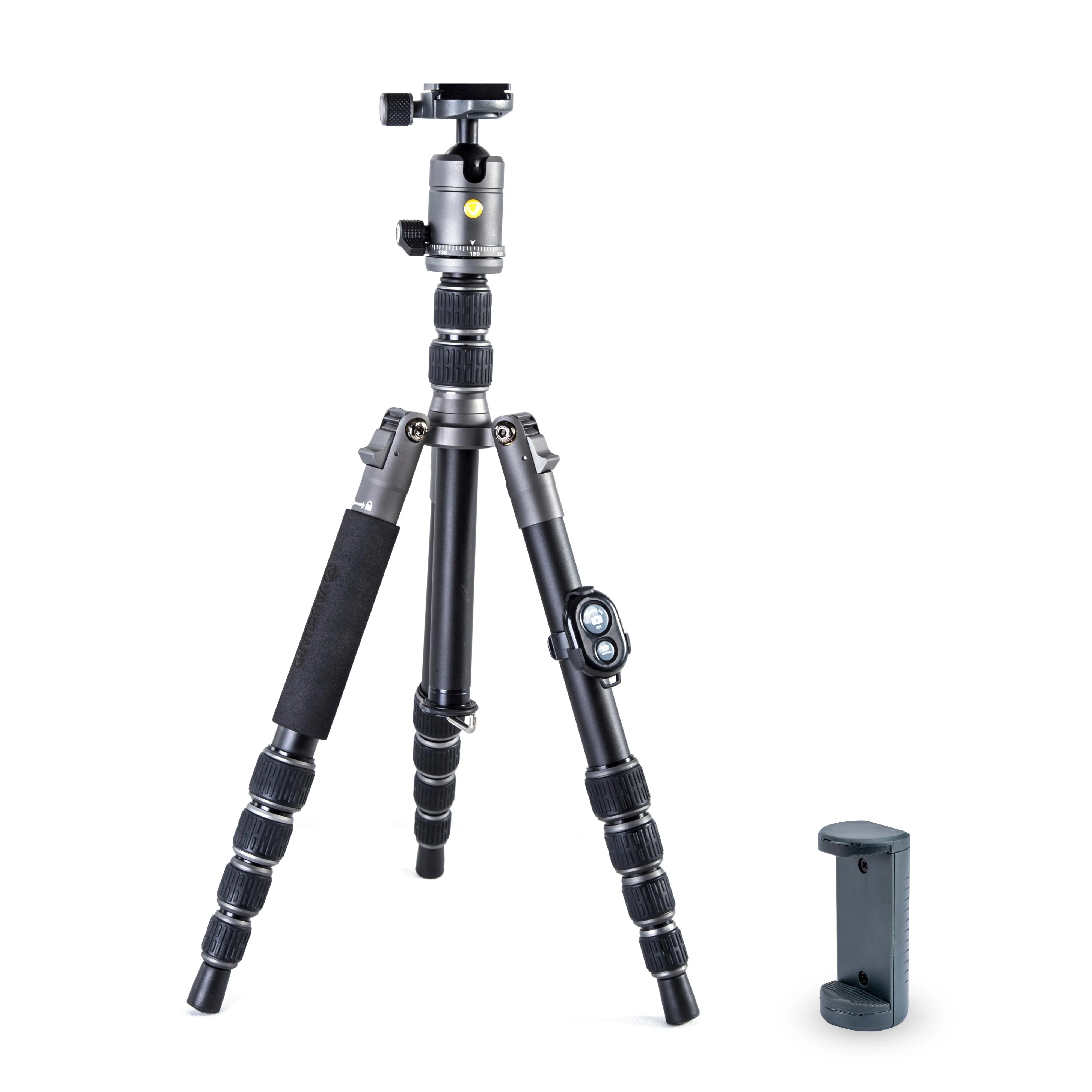 VEO 3GO 235AB Aluminium Travel Tripod and VEO GO 34M Black Shoulder Bag