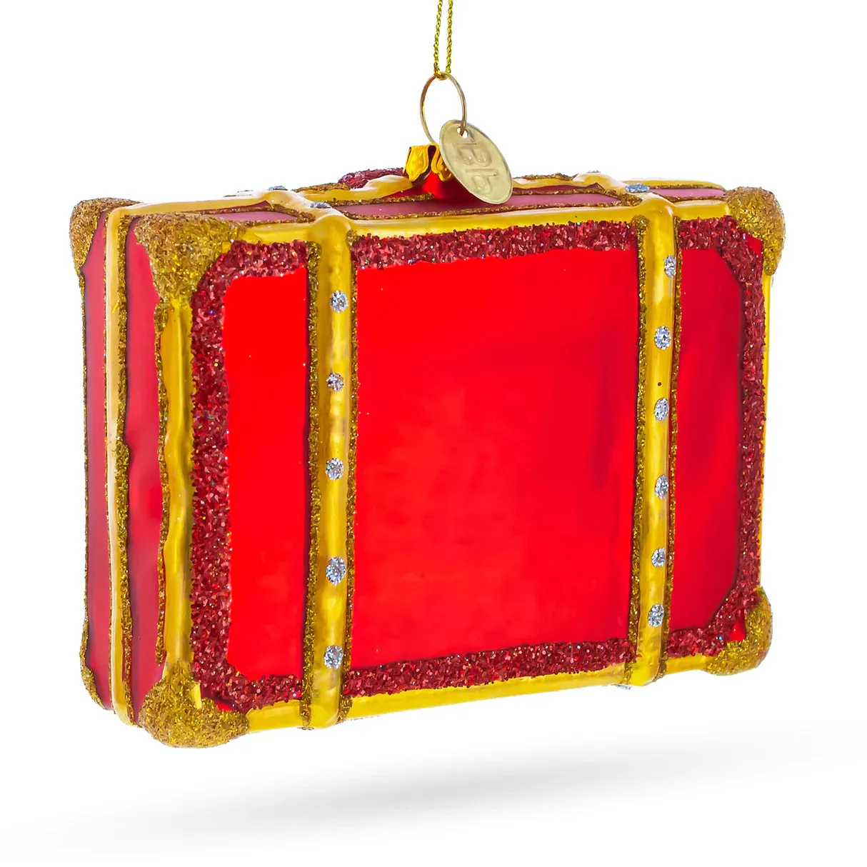 Well-Traveled Suitcase Ornament PS