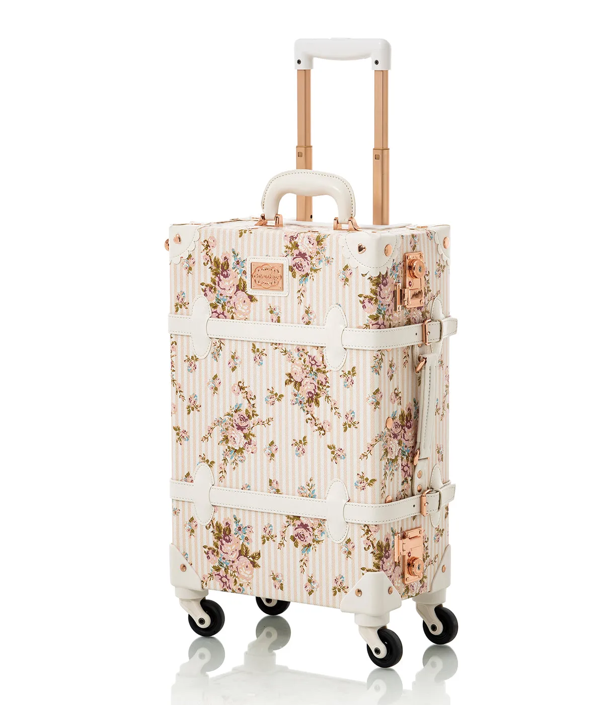 WildFloral XL Check-in - Beige Floral