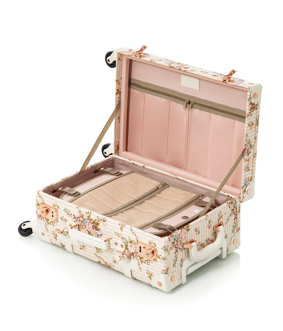 WildFloral XL Check-in - Beige Floral