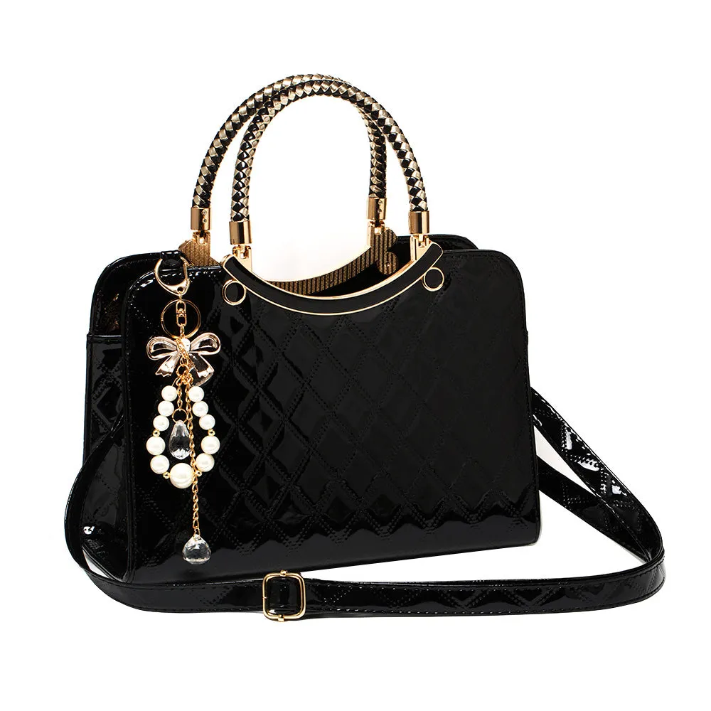 Women Top-handle Bag Designer for PU Leather  Luxury Handbags