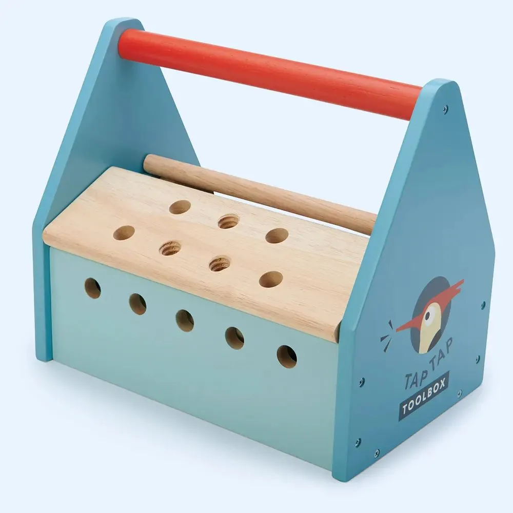 Wooden Children's Toolbox Tap Tap Toy