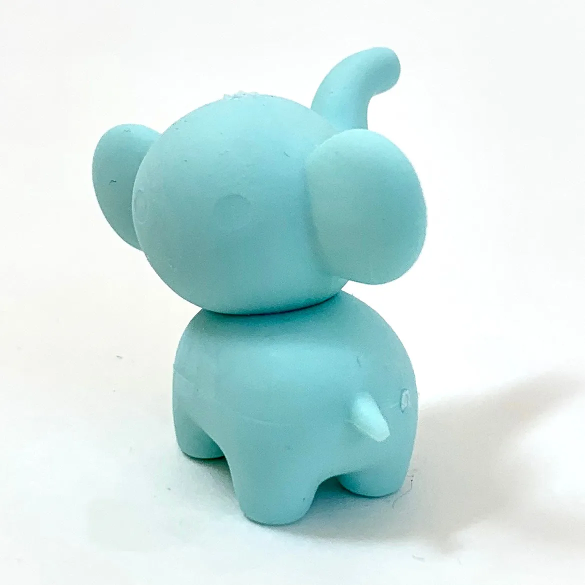 X 380331 ELEPHANT ERASERS PASTEL COLORS-DISCONTINUED