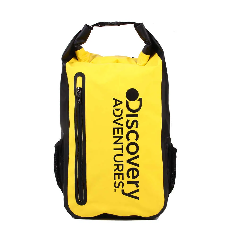 [Y.E.S] Discovery Adventures Dry Bag/Backpack 25L - Yellow